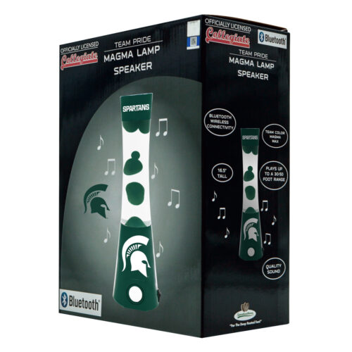 Michigan State Spartans Magma Lamp – Bluetooth Speaker Special Order