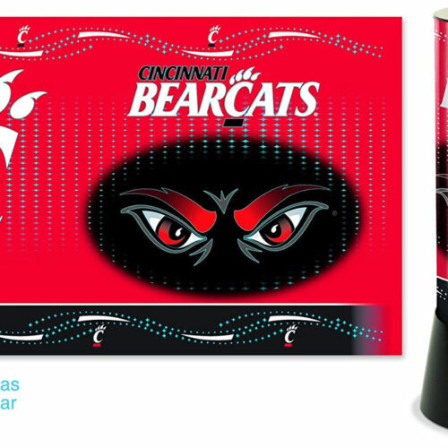 Cincinnati Bearcats Lamp Rotating Desk Style