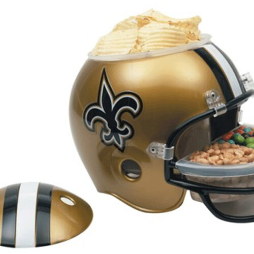 New Orleans Saints Snack Helmet