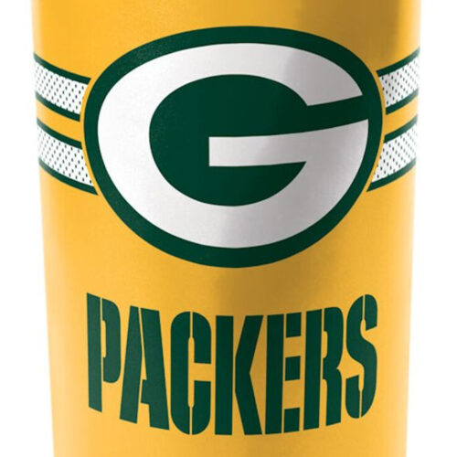 Green Bay Packers Wastebasket 15 Inch Gold Design