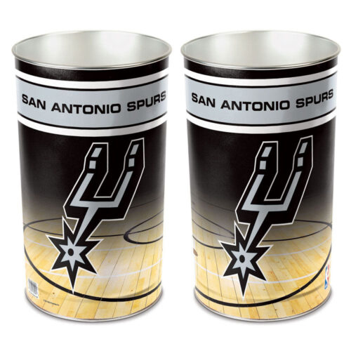 San Antonio Spurs Wastebasket 15 Inch – Special Order