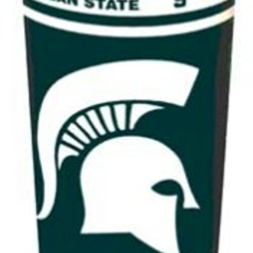 Michigan State Spartans Wastebasket 15 Inch