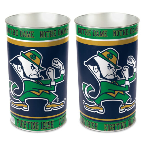 Notre Dame Fighting Irish Wastebasket 15 Inch