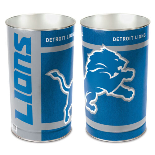 Detroit Lions Wastebasket 15 Inch