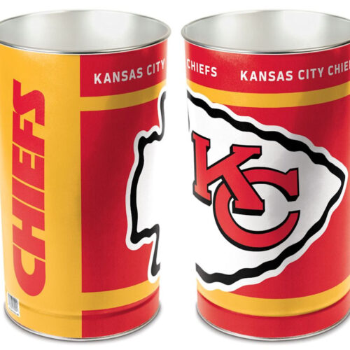 Kansas City Chiefs Wastebasket 15 Inch