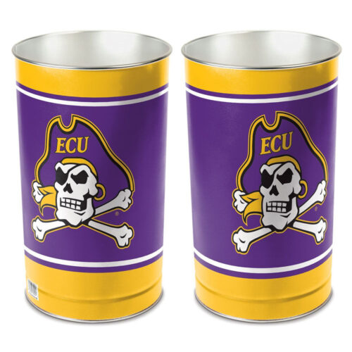 East Carolina Pirates Wastebasket 15 Inch