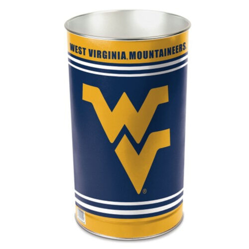 West Virginia Mountaineers Wastebasket 15 Inch – Special Order