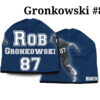 New England Patriots Beanie Lightweight Rob Gronkowski Design