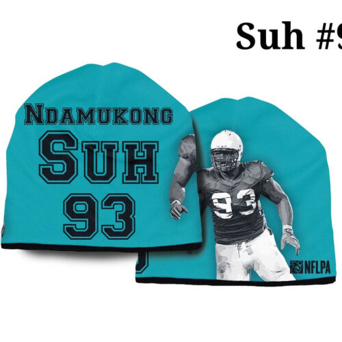 Miami Dolphins Beanie Lightweight Ndamukong Suh Design CO