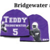 Minnesota Vikings Beanie Lightweight Teddy Bridgewater Design CO