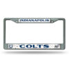 Indianapolis Colts License Plate Frame Chrome Printed Insert