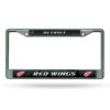 Detroit Red Wings License Plate Frame Chrome Printed Insert