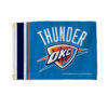 Oklahoma City Thunder Flag 12×17 Striped Utility