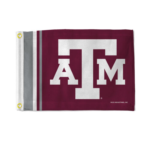 Texas A&M Aggies Flag 12×17 Striped Utility