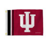 Indiana Hoosiers Flag 12×17 Striped Utility