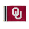 Oklahoma Sooners Flag 12×17 Striped Utility