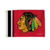 Chicago Blackhawks Flag 12×17 Striped Utility