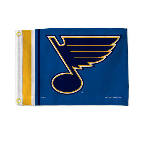 St. Louis Blues Flag 12×17 Striped Utility