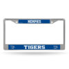 Memphis Tigers License Plate Frame Chrome Printed Insert