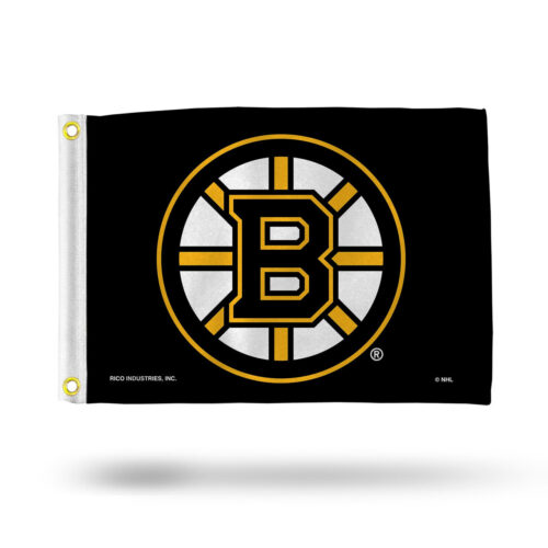 Boston Bruins Flag 12×17 Striped Utility