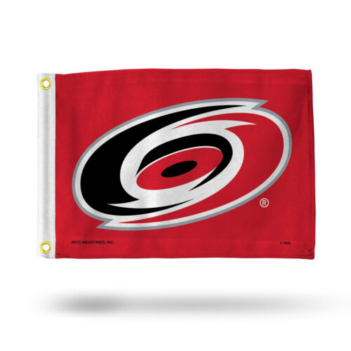 Carolina Hurricanes Flag 12×17 Striped Utility