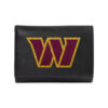 Washington Commanders Wallet Trifold Leather Embroidered