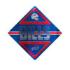 Buffalo Bills Sign Metal Diamond Shape