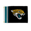 Jacksonville Jaguars Flag 12×17 Striped Utility