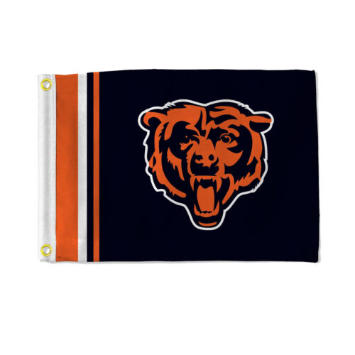 Chicago Bears Flag 12×17 Striped Utility