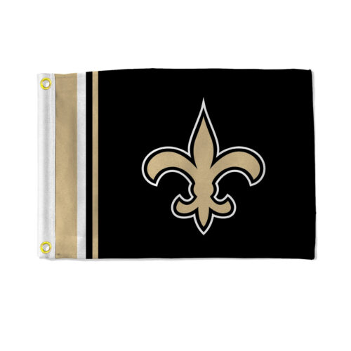 New Orleans Saints Flag 12×17 Striped Utility