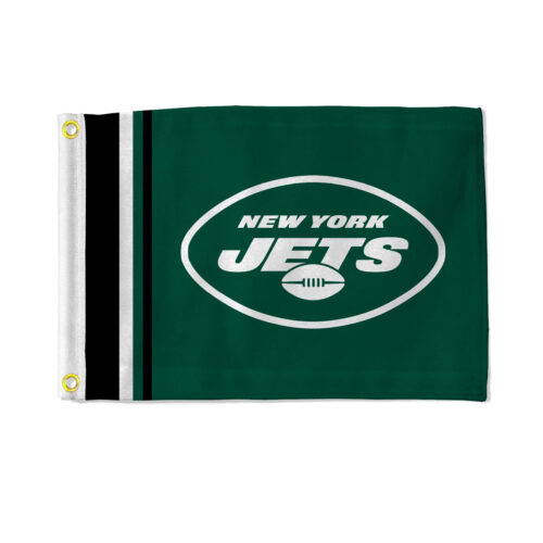 New York Jets Flag 12×17 Striped Utility