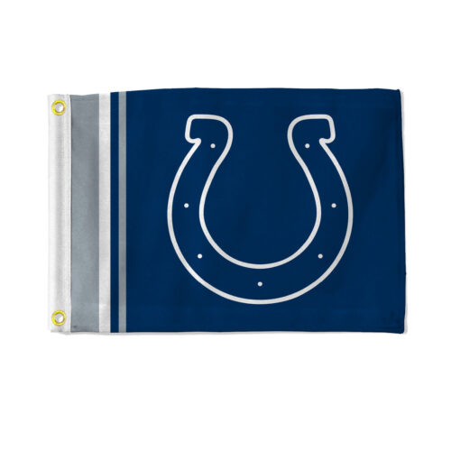 Indianapolis Colts Flag 12×17 Striped Utility