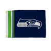 Seattle Seahawks Flag 12×17 Striped Utility