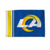 Los Angeles Rams Flag 12×17 Striped Utility