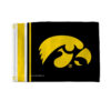 Iowa Hawkeyes Flag 12×17 Striped Utility