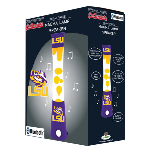 LSU Tigers Magma Lamp – Bluetooth Speaker