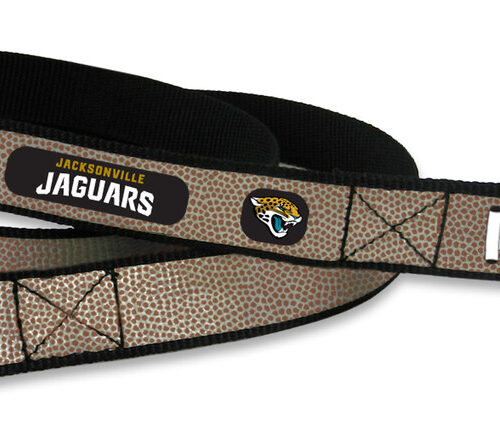 Jacksonville Jaguars Pet Leash Reflective Football Size Small CO