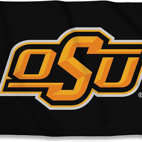 Oklahoma State Cowboys Flag 3×5 BSI Black Background