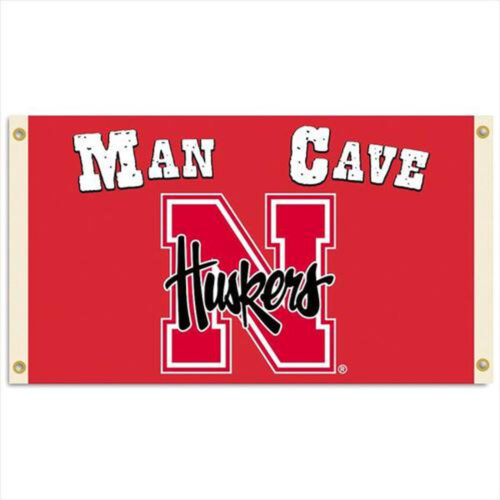 Nebraska Cornhuskers Flag 3×5 Man Cave BSI CO