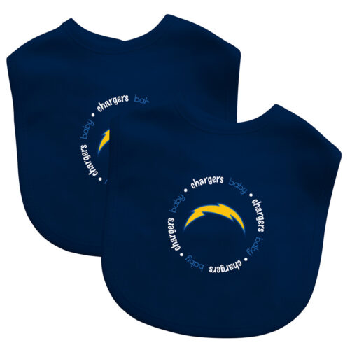 Los Angeles Chargers Baby Bib 2 Pack