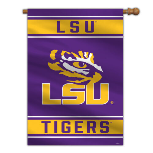 LSU Tigers Banner 28×40 House Flag Style 2 Sided CO