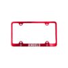 Los Angeles Angels License Plate Frame Laser Cut Red