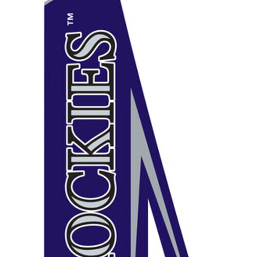 Colorado Rockies Flag Premium Feather Style CO