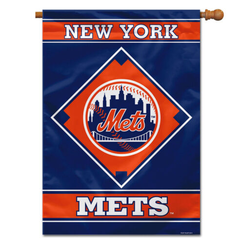 New York Mets Flag 28×40 House 1-Sided CO