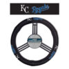 Kansas City Royals Steering Wheel Cover Leather CO