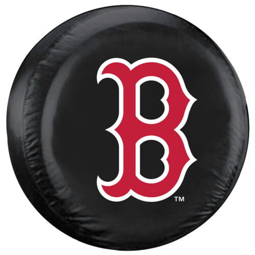 Boston Red Sox Tire Cover Standard Size Black B Logo Design CO