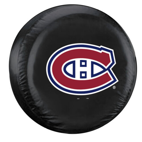 Montreal Canadiens Tire Cover Large Size Black CO