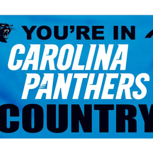 Carolina Panthers Flag 3×5 Country – Special Order