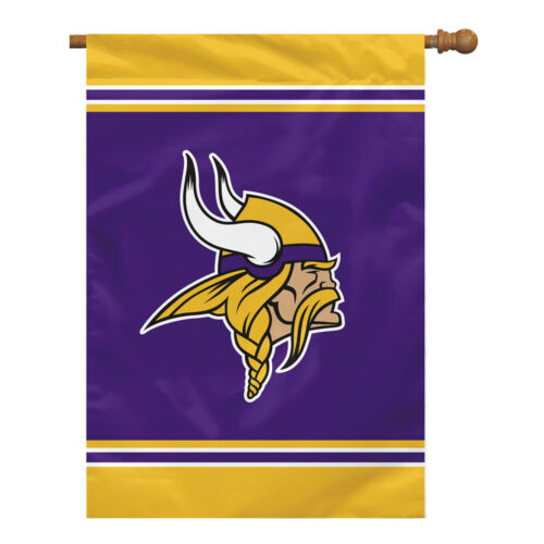 Minnesota Vikings Flag 28×40 House 1-Sided CO