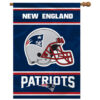 New England Patriots Banner 28×40 House Flag Style 2 Sided CO